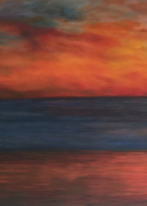 Detail Contoh Lukisan Sunset Nomer 54