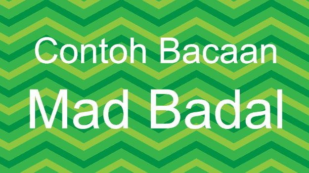 Detail Contoh Mad Badal Dalam Surah Al Baqarah Nomer 20