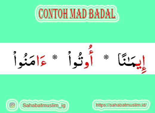 Detail Contoh Mad Badal Dalam Surah Al Baqarah Nomer 7