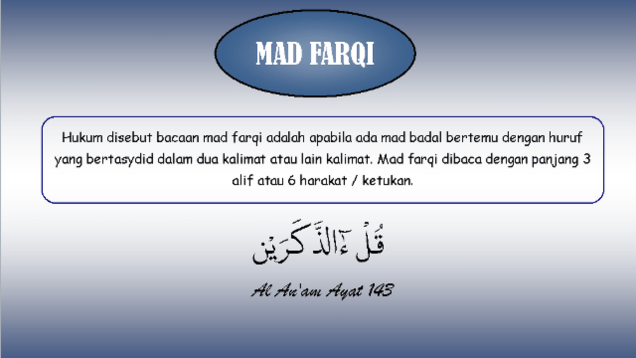 Contoh Mad Farq - KibrisPDR