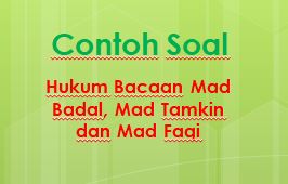 Detail Contoh Mad Farq Nomer 52