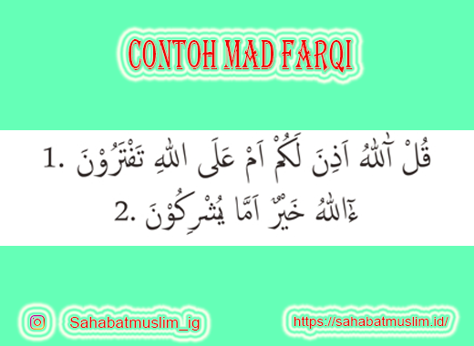 Detail Contoh Mad Farqi Dalam Al Quran Nomer 18