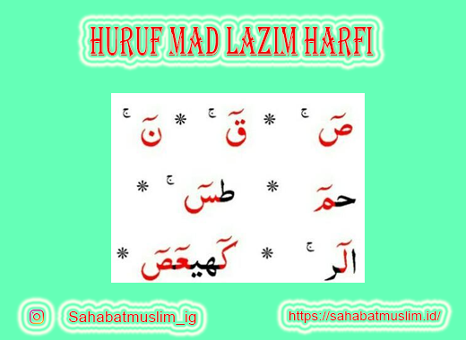 Detail Contoh Mad Lazim Harfi Mukhaffaf Nomer 6