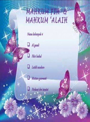 Detail Contoh Mahkum Fih Nomer 49