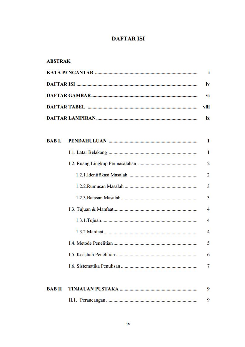Detail Contoh Makalah Daftar Isi Nomer 21