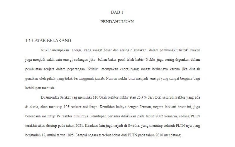 Detail Contoh Makalah Latar Belakang Nomer 22