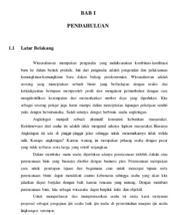 Detail Contoh Makalah Pendahuluan Nomer 2