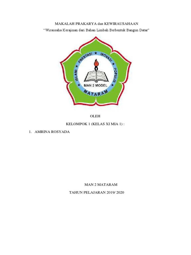 Detail Contoh Makalah Prakarya Nomer 20