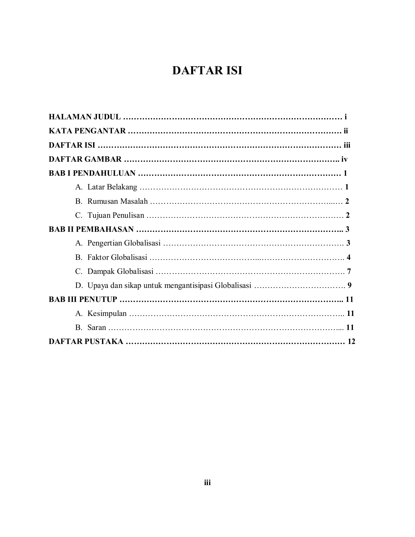 Detail Contoh Makalah Tentang Globalisasi Nomer 25