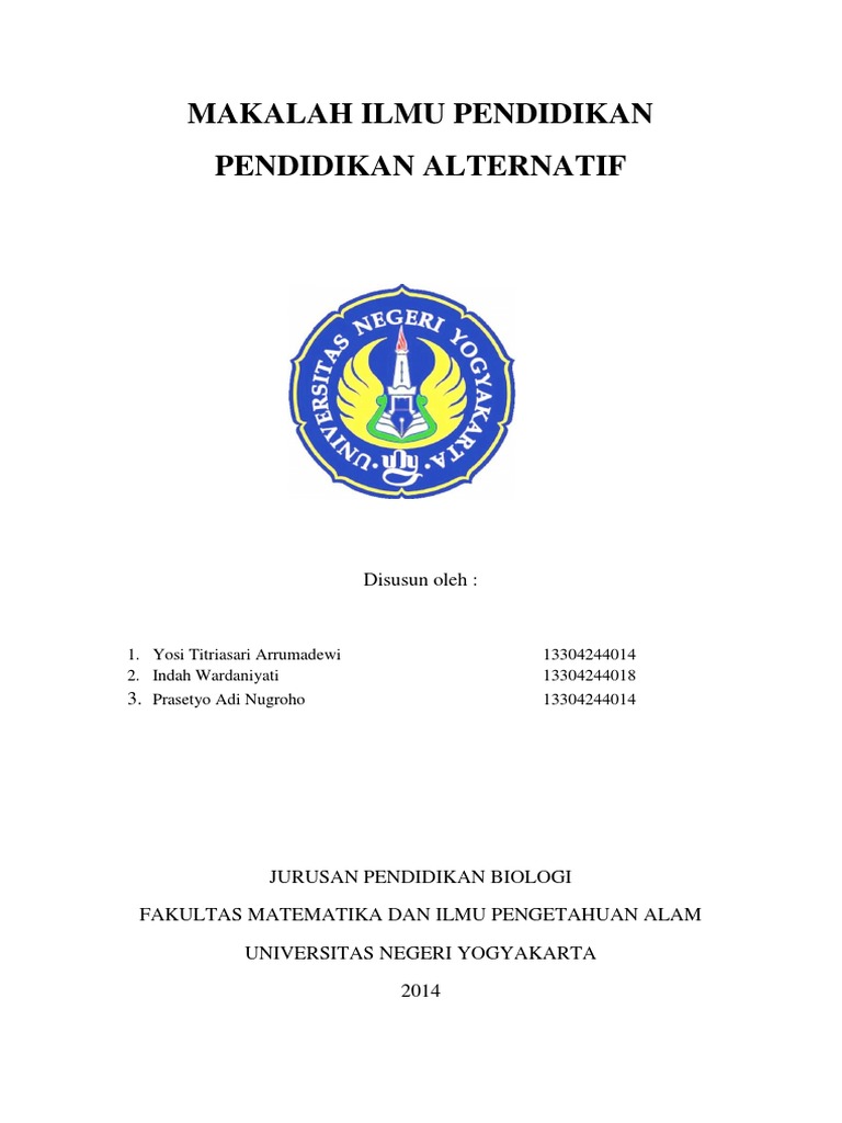 Detail Contoh Makalah Tentang Pendidikan Lengkap Nomer 16