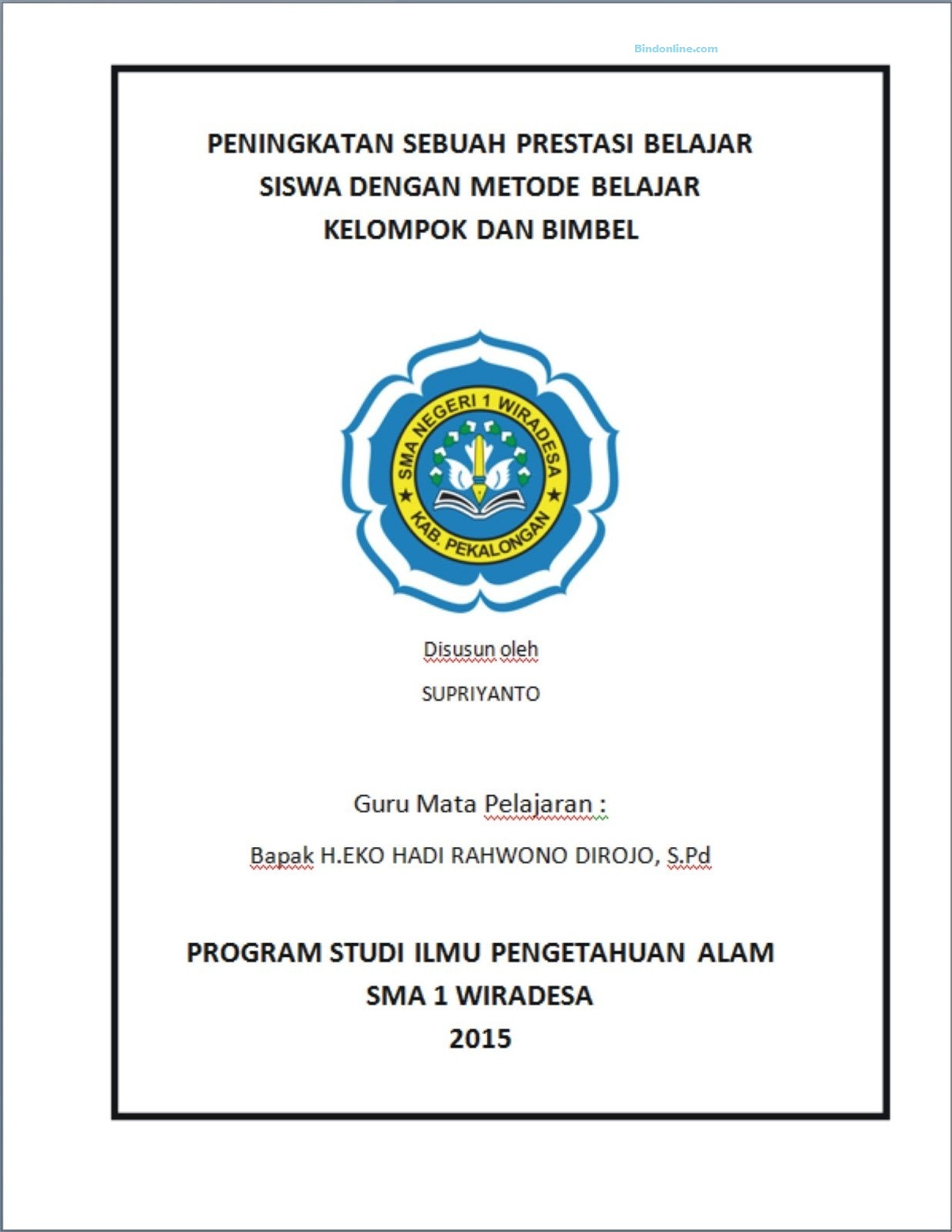 Detail Contoh Makalah Yang Baik Dan Benar Nomer 34