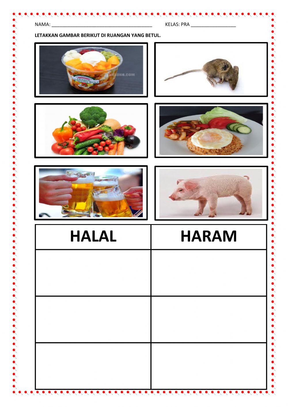 Contoh Makanan Halal Dan Haram - KibrisPDR