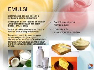 Detail Contoh Makanan Koloid Nomer 4