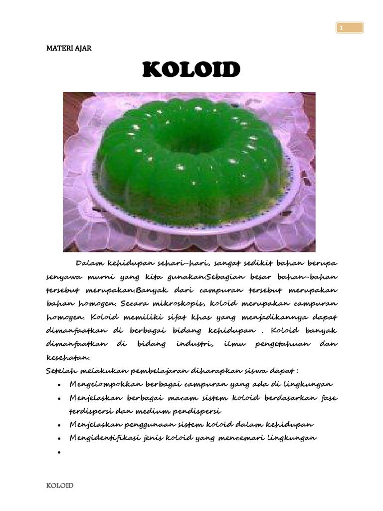 Detail Contoh Makanan Koloid Nomer 5