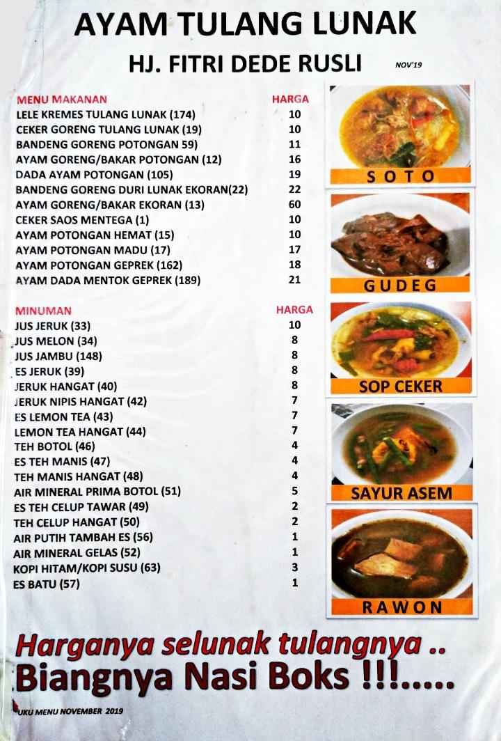 Detail Contoh Makanan Lunak Nomer 40