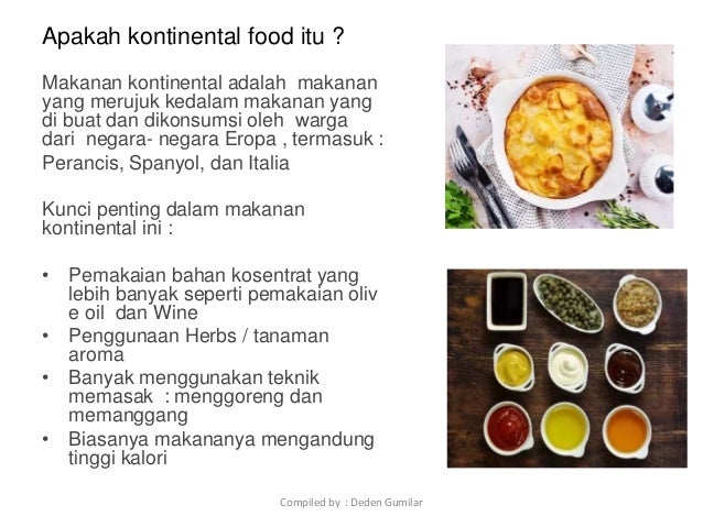 Detail Contoh Makanan Oriental Dan Kontinental Nomer 20