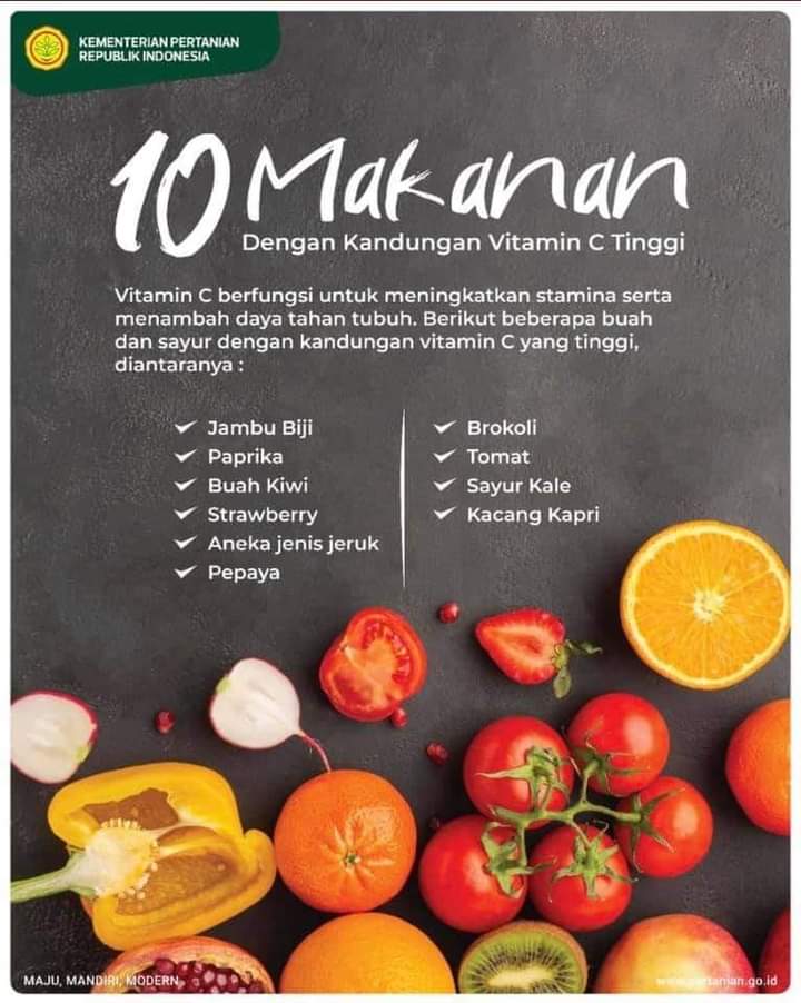 Detail Contoh Makanan Vitamin C Nomer 30