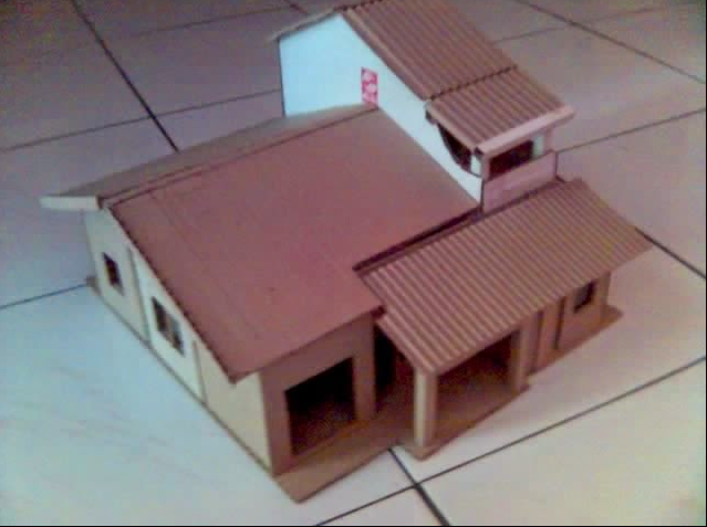 Detail Contoh Maket Rumah Dari Kardus Nomer 27