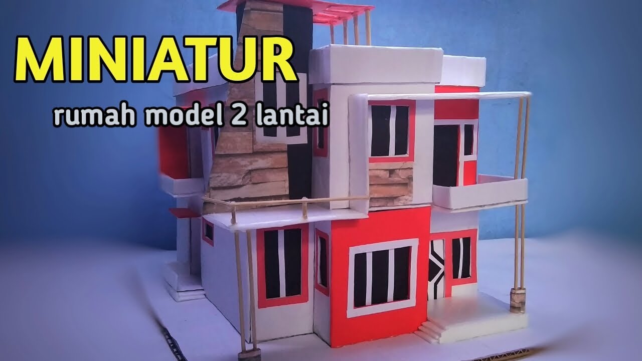 Detail Contoh Maket Rumah Dari Kardus Nomer 45