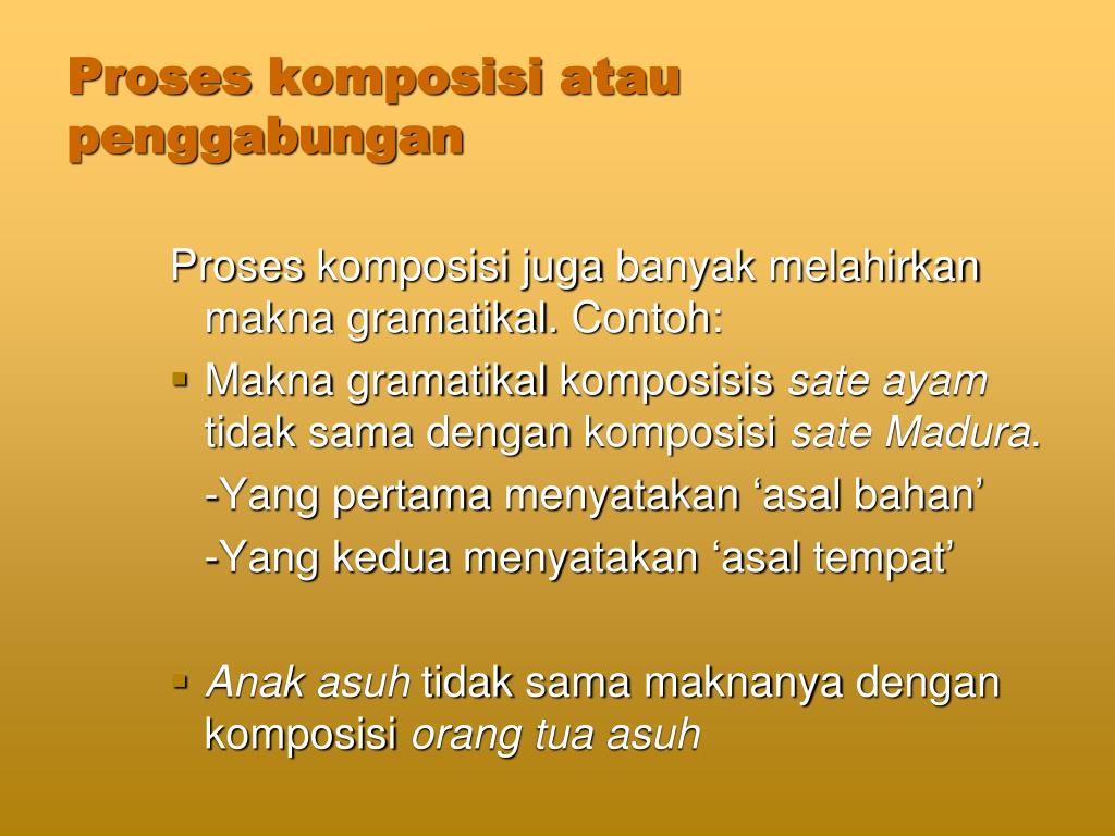 Detail Contoh Makna Gramatikal Nomer 19