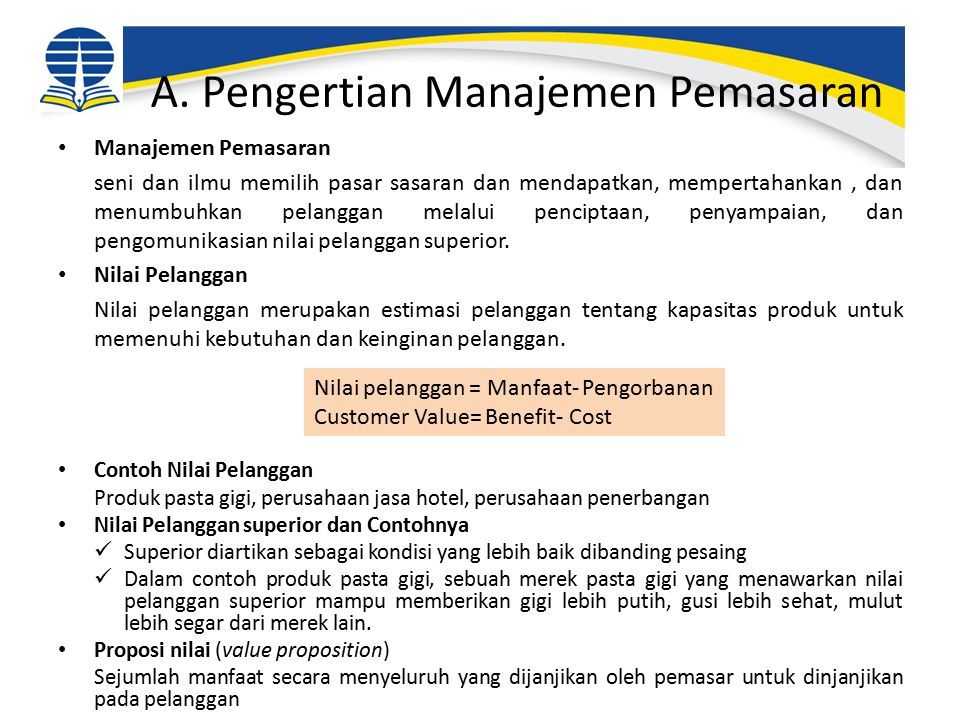 Detail Contoh Manajemen Pemasaran Nomer 12