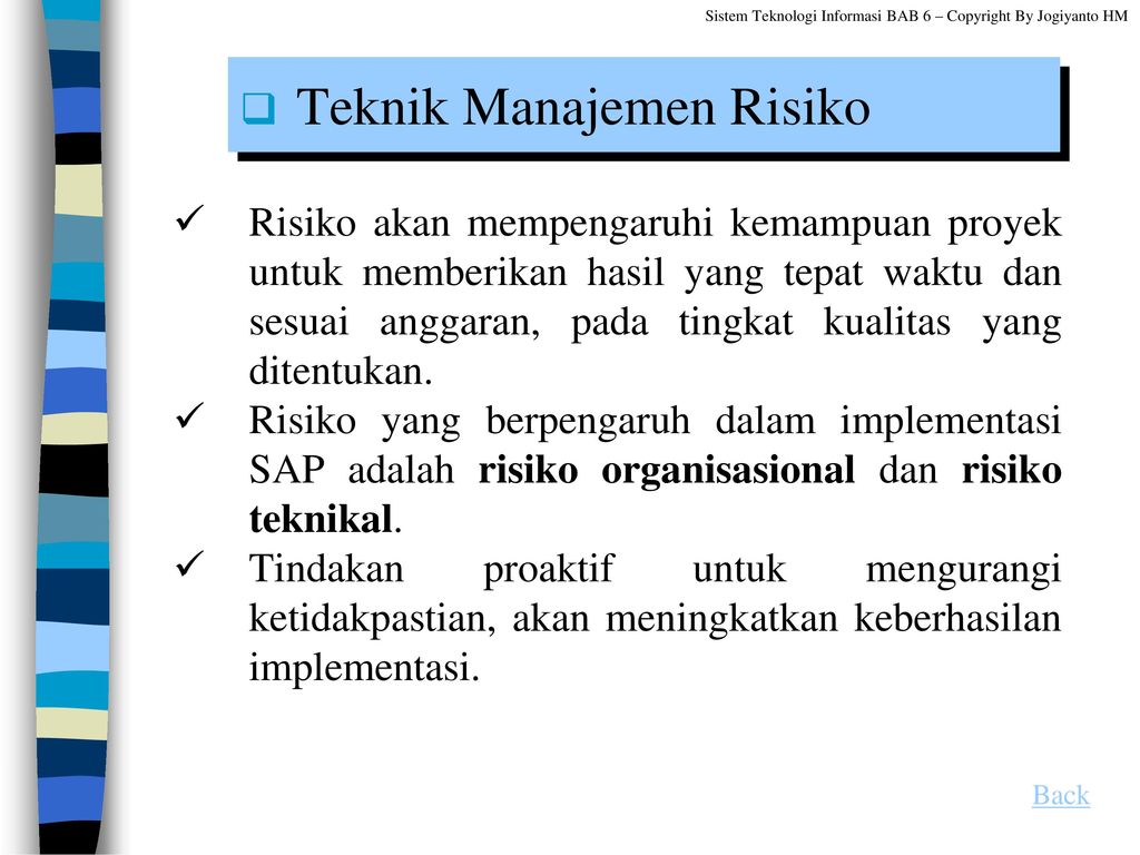 Detail Contoh Manajemen Risiko Nomer 15