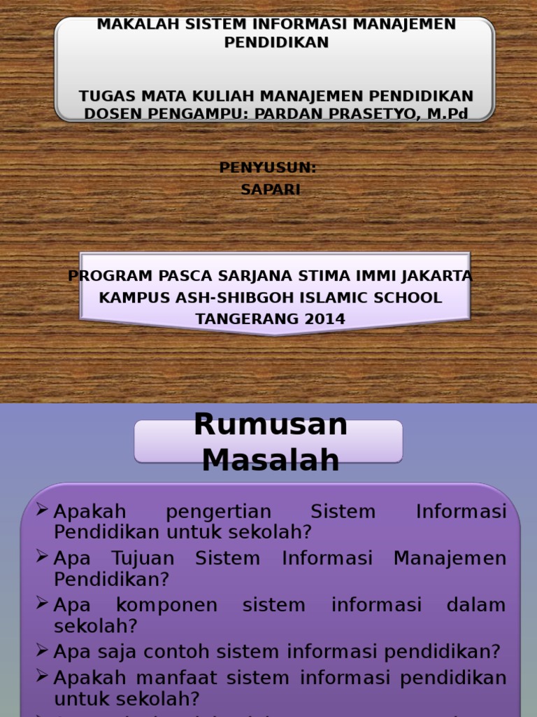 Detail Contoh Manajemen Sekolah Nomer 31