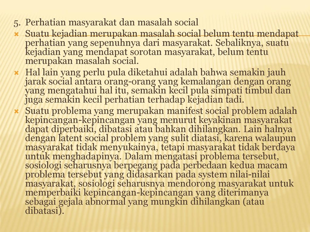 Detail Contoh Manifest Social Problem Nomer 48