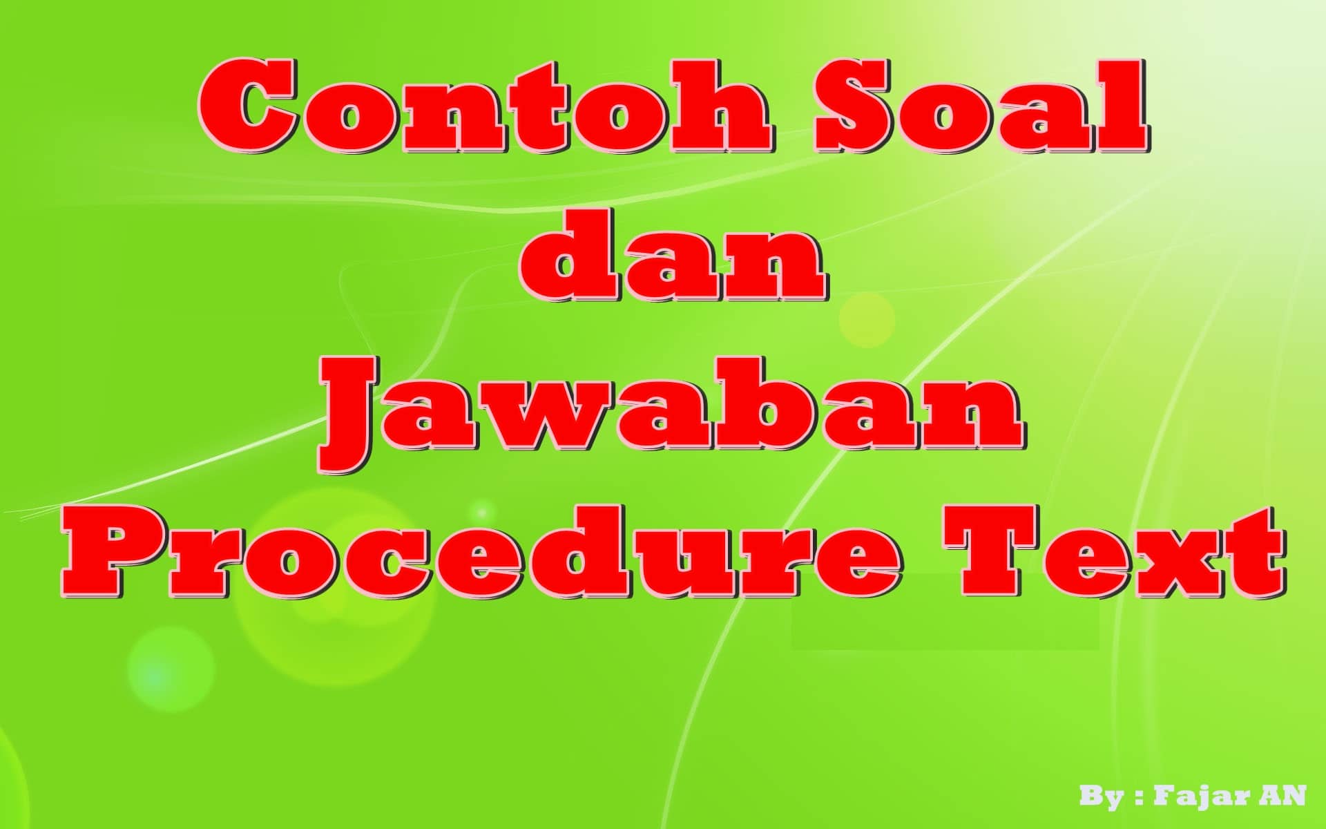 Detail Contoh Manual Text Nomer 40