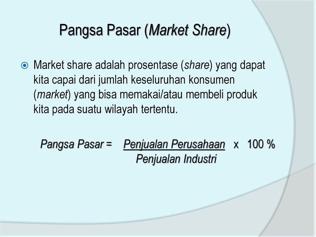 Detail Contoh Market Share Nomer 16