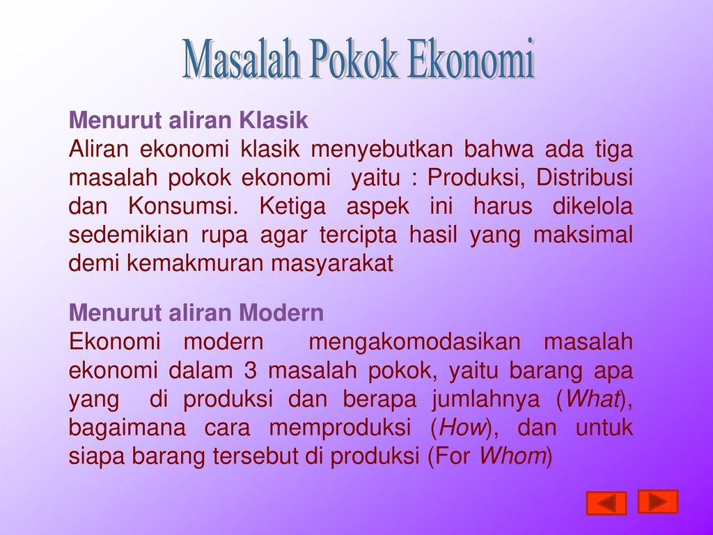 Detail Contoh Masalah Ekonomi Nomer 54