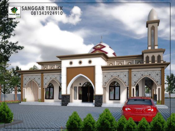 Detail Contoh Masjid Modern Nomer 16
