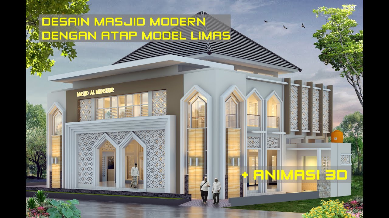 Detail Contoh Masjid Modern Nomer 22