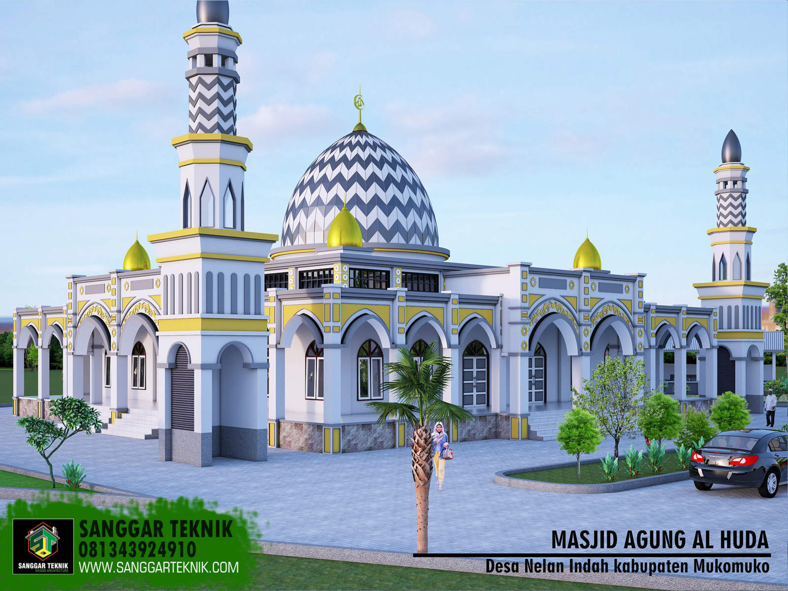 Detail Contoh Masjid Modern Nomer 33