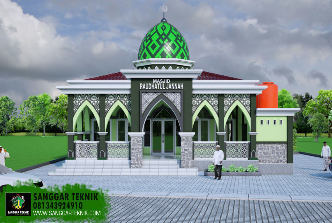 Detail Contoh Masjid Modern Nomer 35