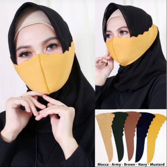 Detail Contoh Masker Hijab Nomer 19