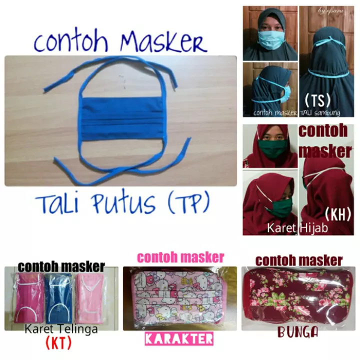 Detail Contoh Masker Kain Nomer 32