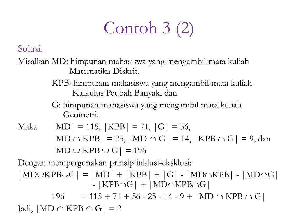 Detail Contoh Matematika Diskrit Nomer 23