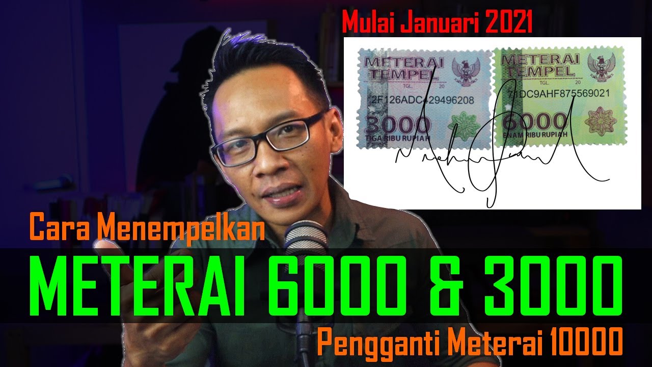 Detail Contoh Materai 6000 Nomer 37