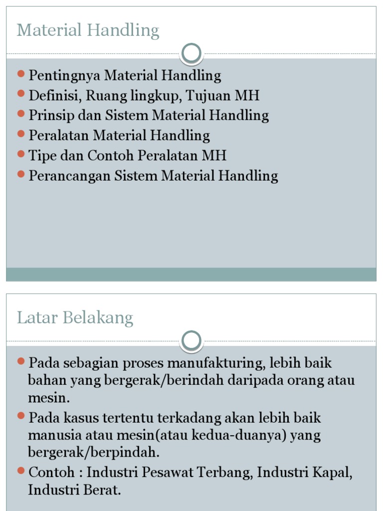 Detail Contoh Material Handling Nomer 45