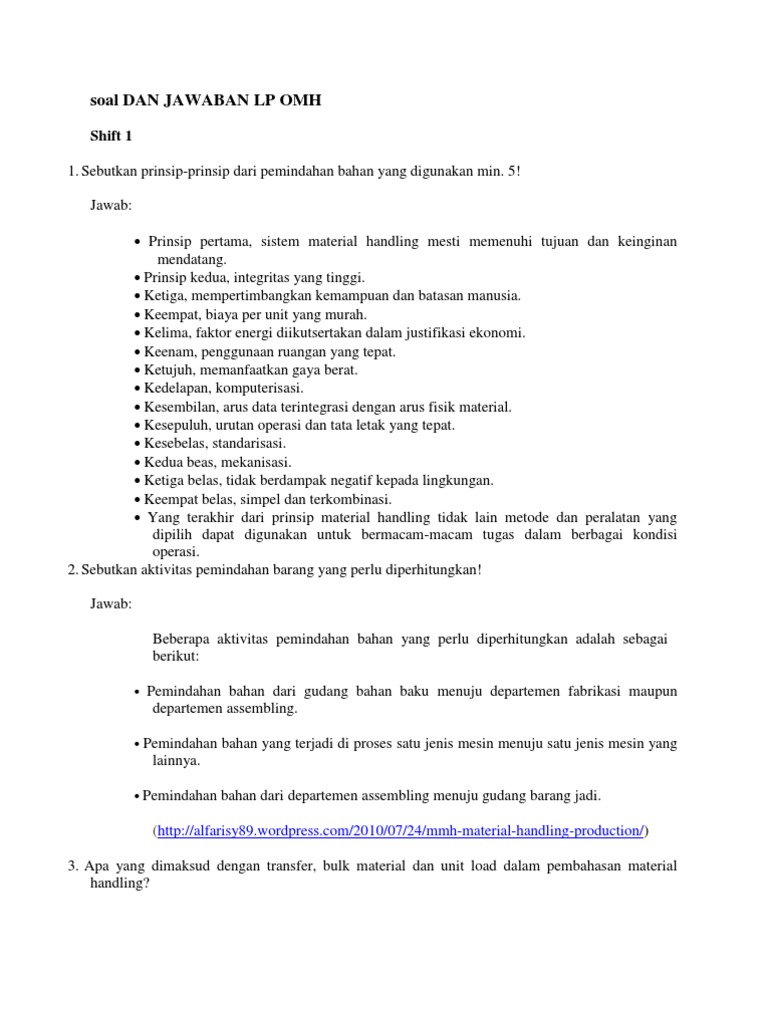Detail Contoh Material Handling Nomer 46