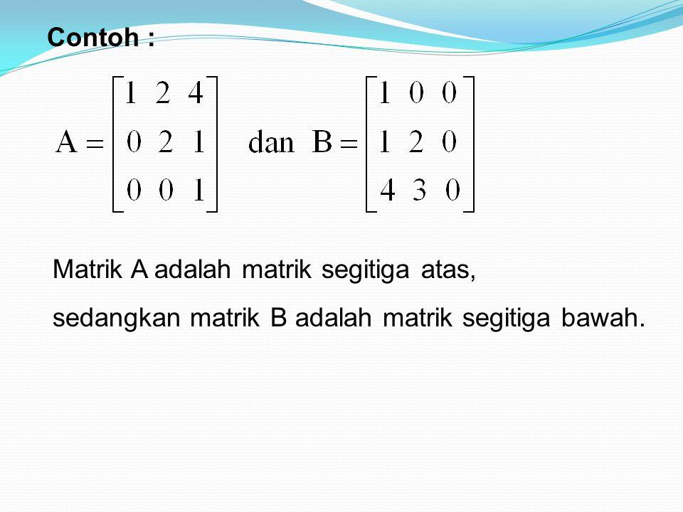 Detail Contoh Matriks Segitiga Nomer 13