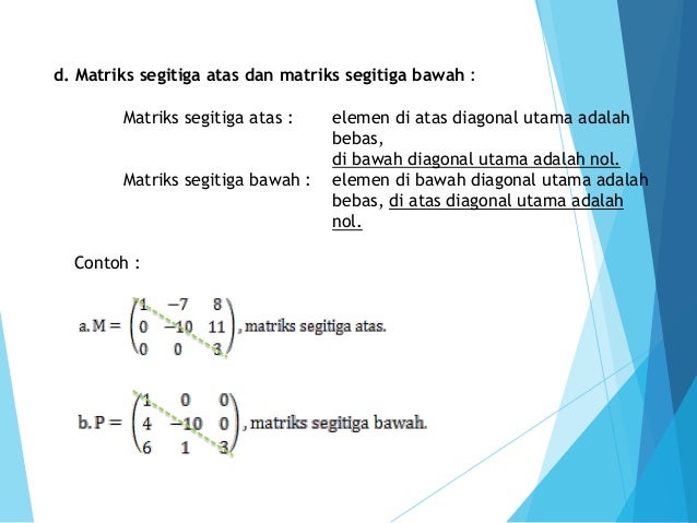 Detail Contoh Matriks Segitiga Atas Nomer 43