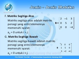 Detail Contoh Matriks Segitiga Atas Nomer 49