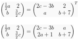 Detail Contoh Matriks Transpose Nomer 35