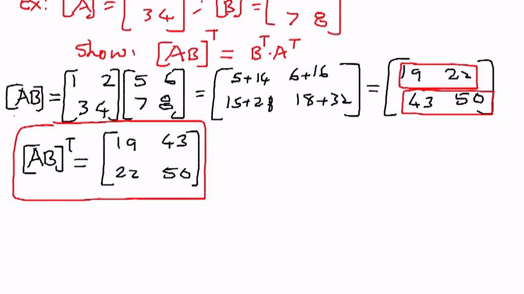 Detail Contoh Matriks Transpose Nomer 52