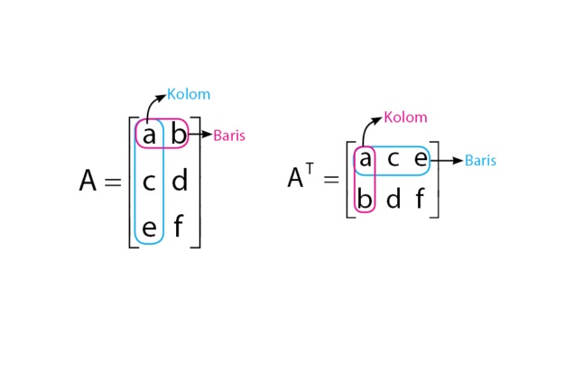 Detail Contoh Matriks Transpose Nomer 9