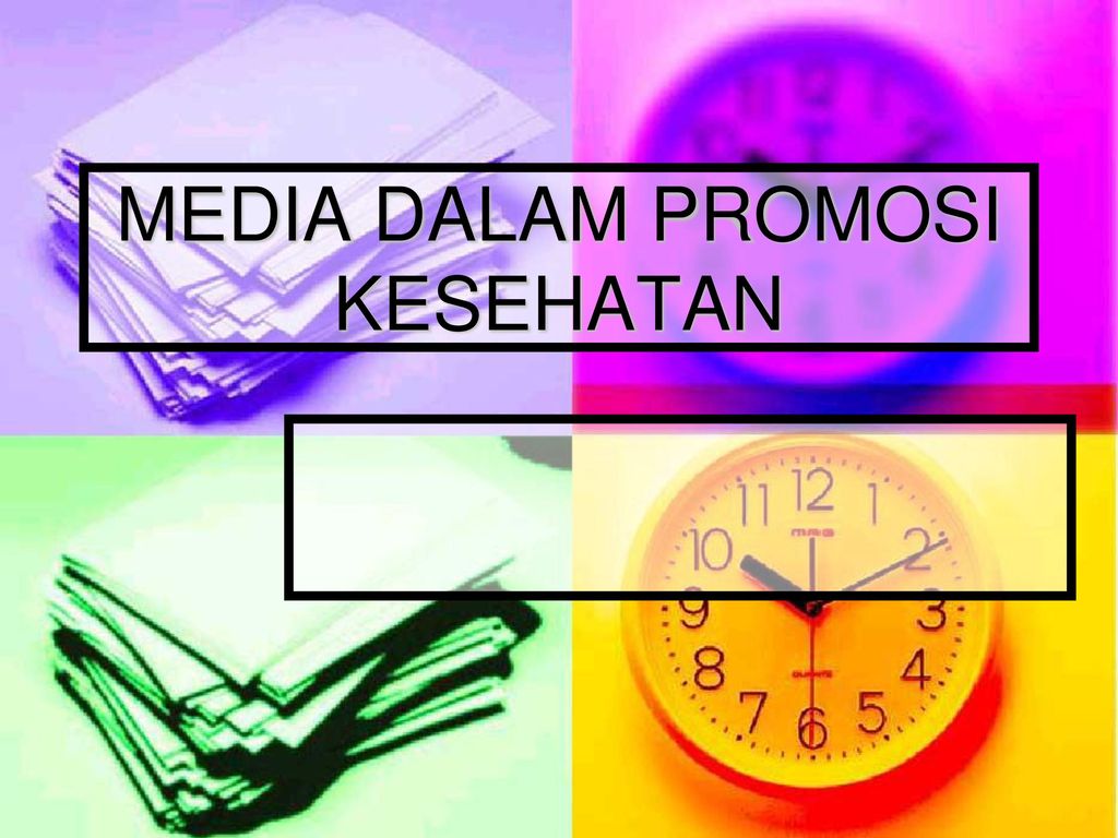 Detail Contoh Media Promosi Kesehatan Nomer 12