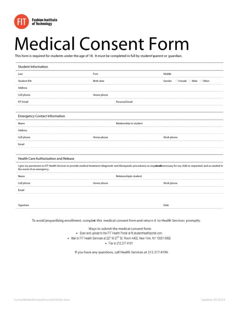 Detail Contoh Medical Form Nomer 7