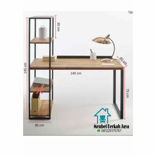 Detail Contoh Meja Belajar Minimalis Nomer 54